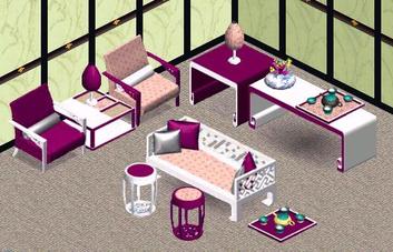 Sims 1 asian chic set by Expression